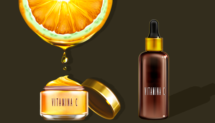 Fotografía para artículo sobre los productos de vitamina c para la cara de venta en farmacias, para el blog de topfarma.